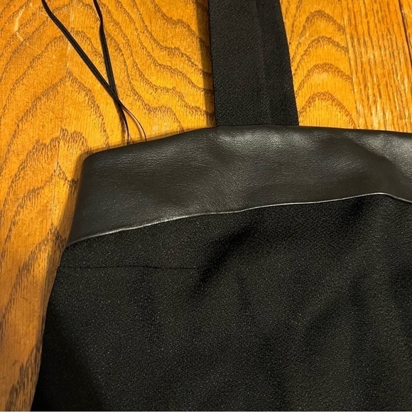 Gucci Leather Trim Cropped Top in Black Sz 38 or XS - Picture 6 of 16